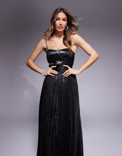 Crinkle Maxi Dress