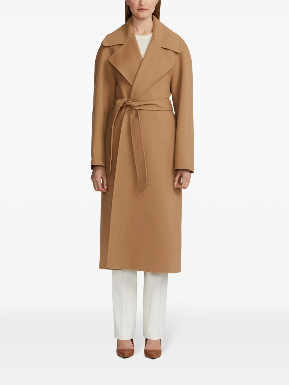 Leonarda Cashmere Wrap Coat