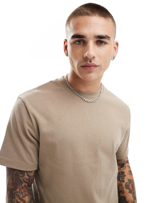 Essential Heavyweight Boxy T-Shirt 240Gsm