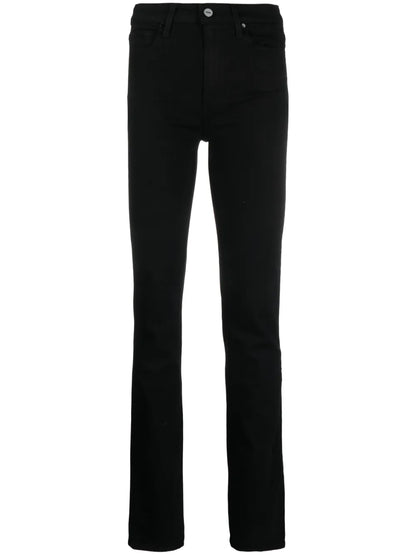 High-Waist Straight Jeans