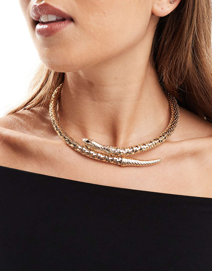 Torque Choker With Snake Design