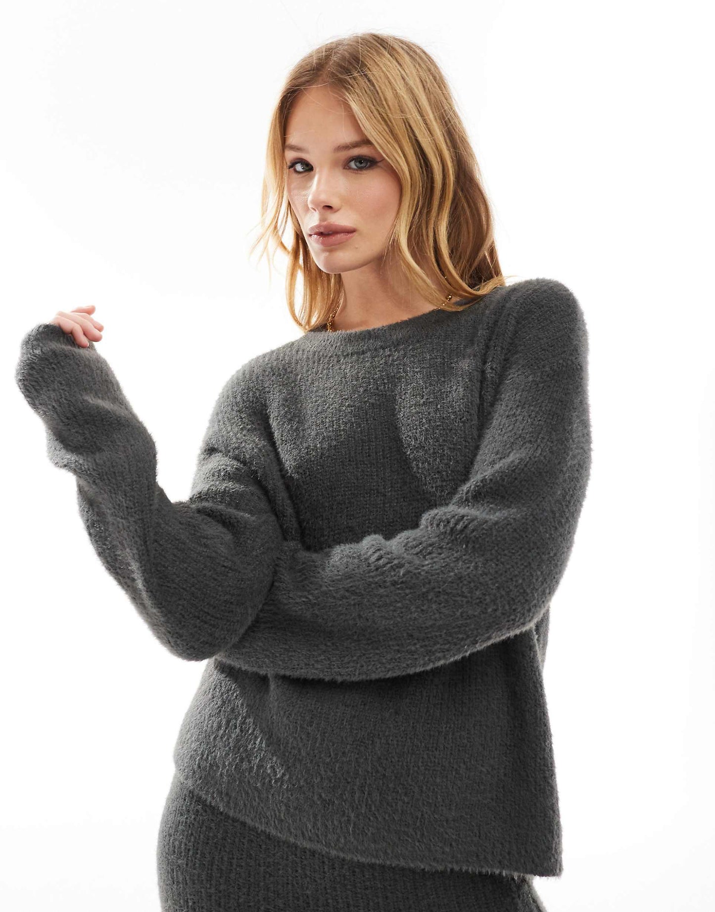Fluffy Jumper Co-Ord