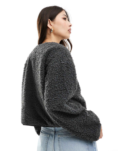 Aware Short Teddy Duffle Coat