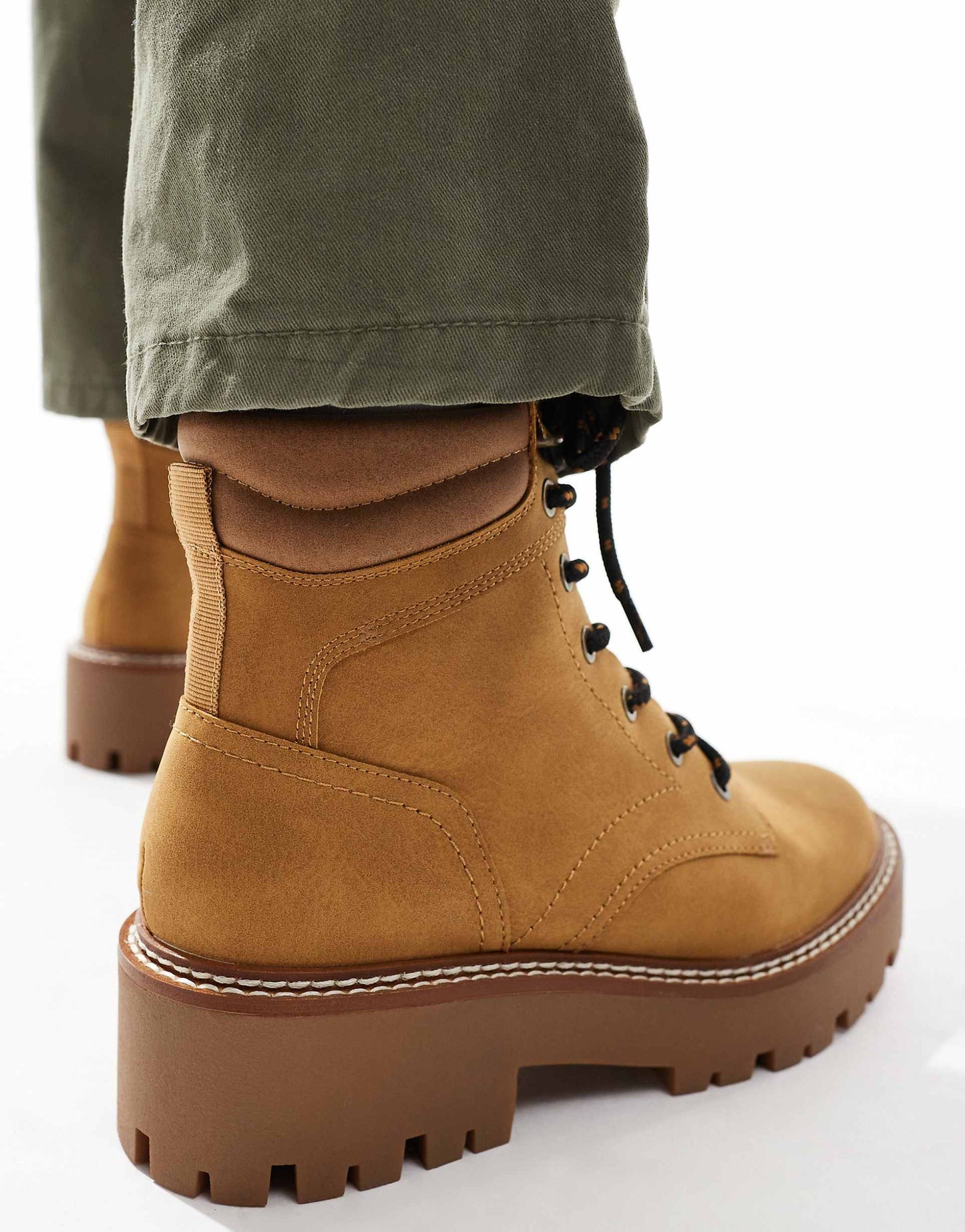 Chunky Flat Boot