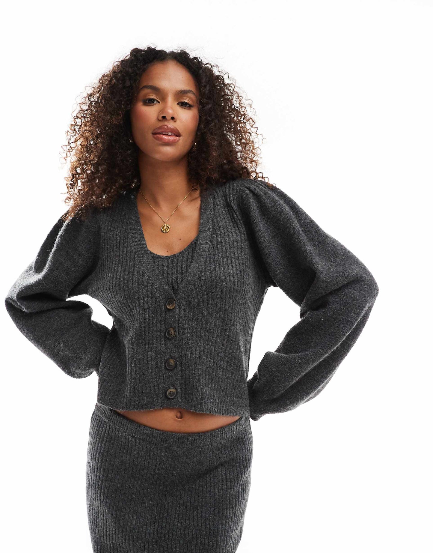 Chunky Soft Cardigan Co-Ord