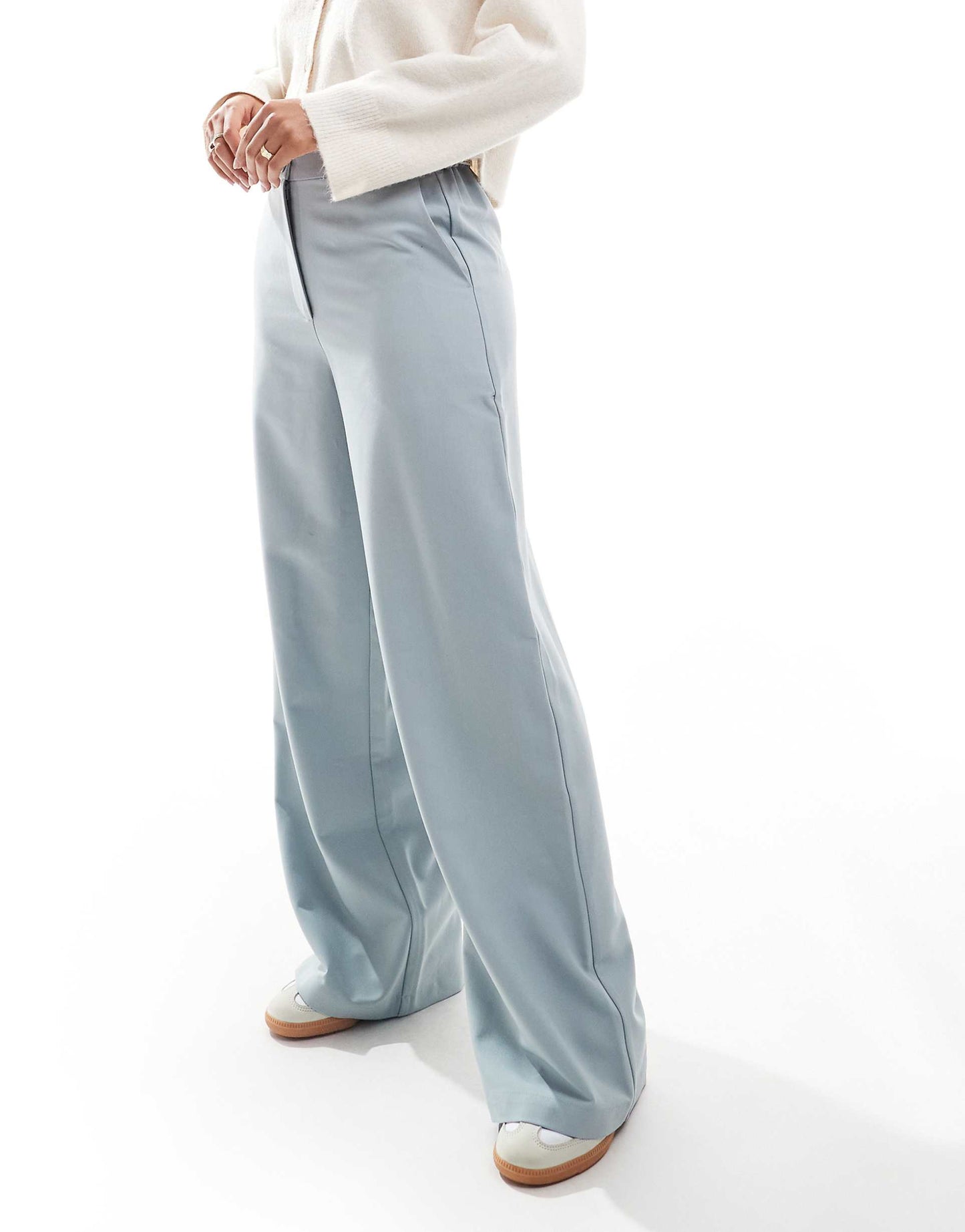 Tailored Relaxed Straight Leg Trousers