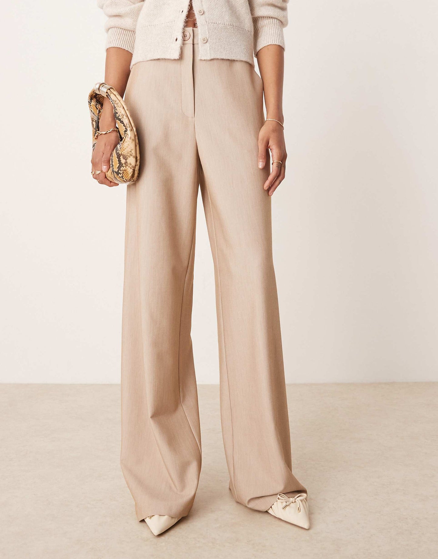 Tall Tailored Relaxed Straight Leg Trousers