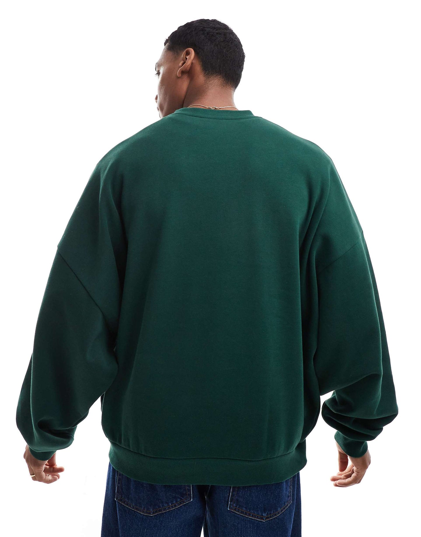 Extreme Oversized V Neck Sweatshirt