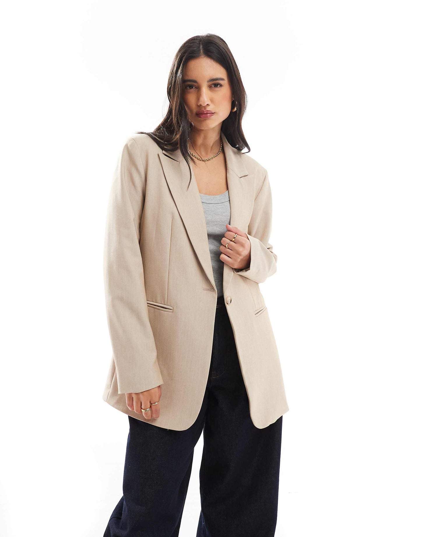 Tailored Relaxed Blazer