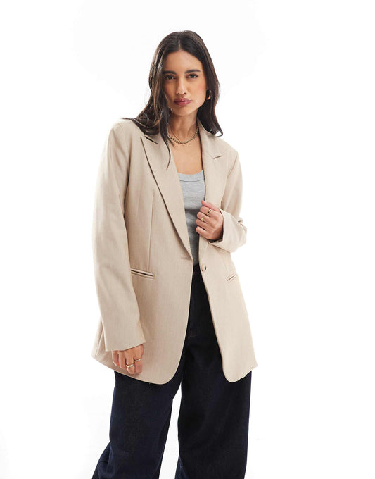 Tailored Relaxed Blazer
