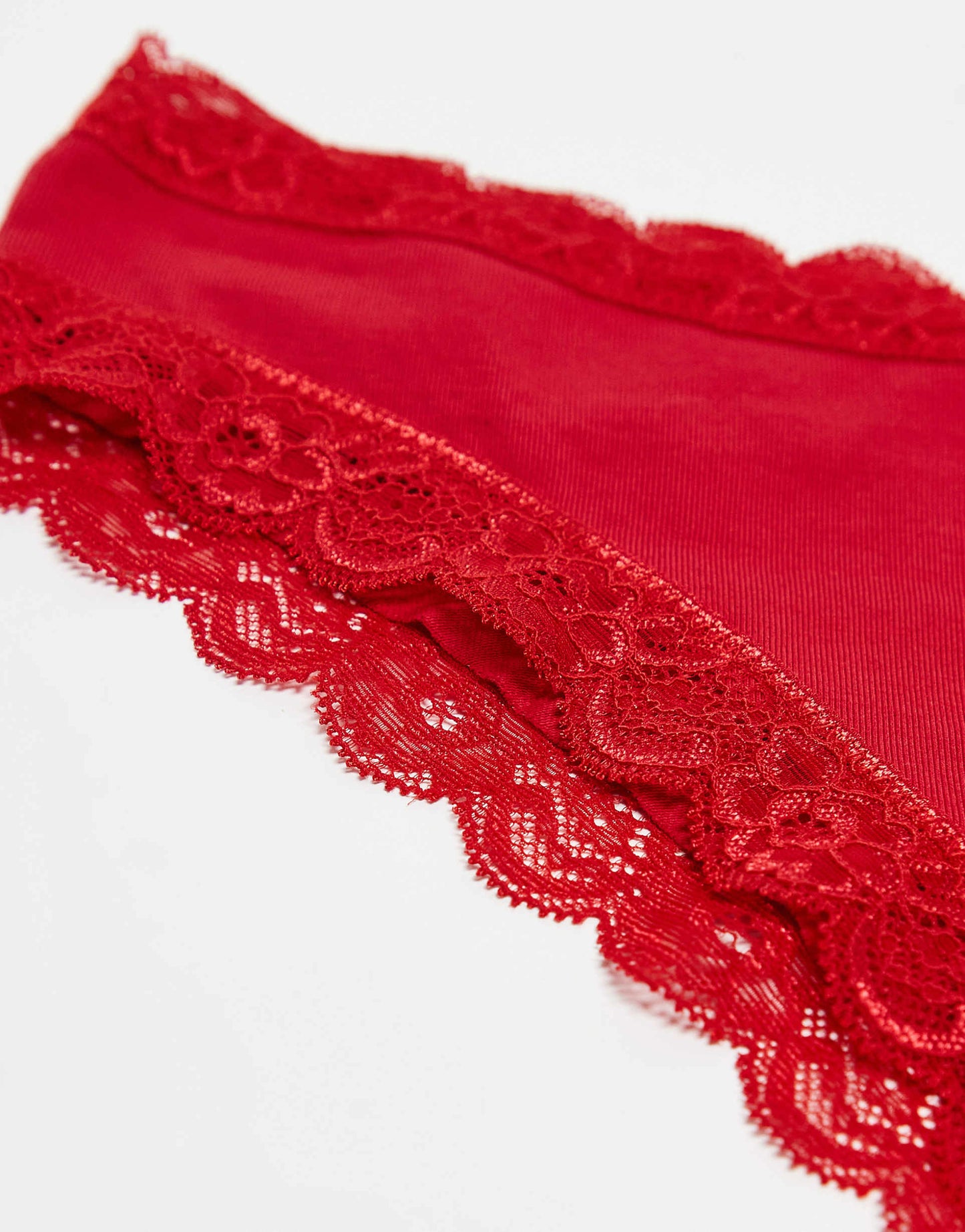 Emelie Cotton Lace Brazilian 3 Pack