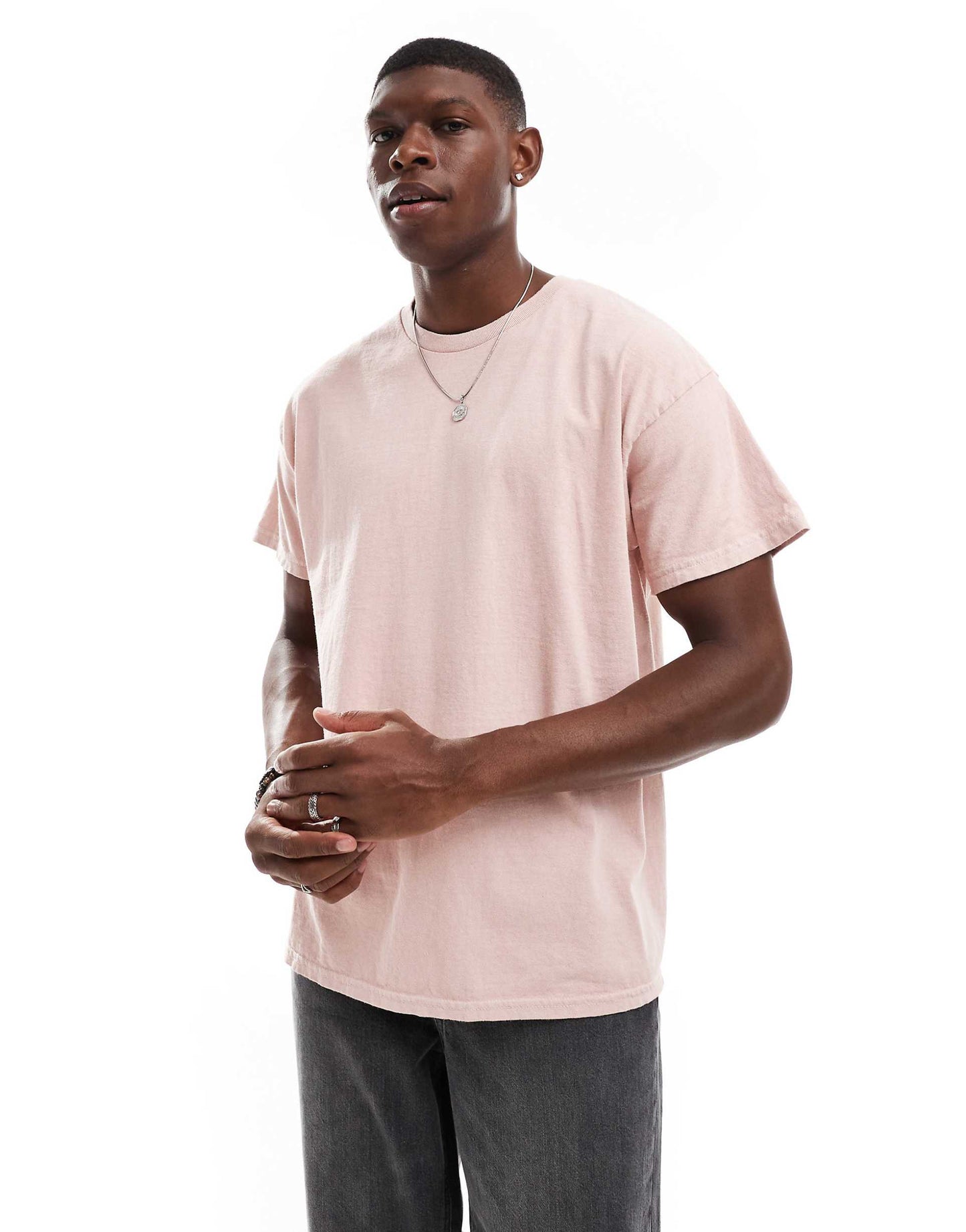 Oversized T-Shirt With Celestial Spine Print