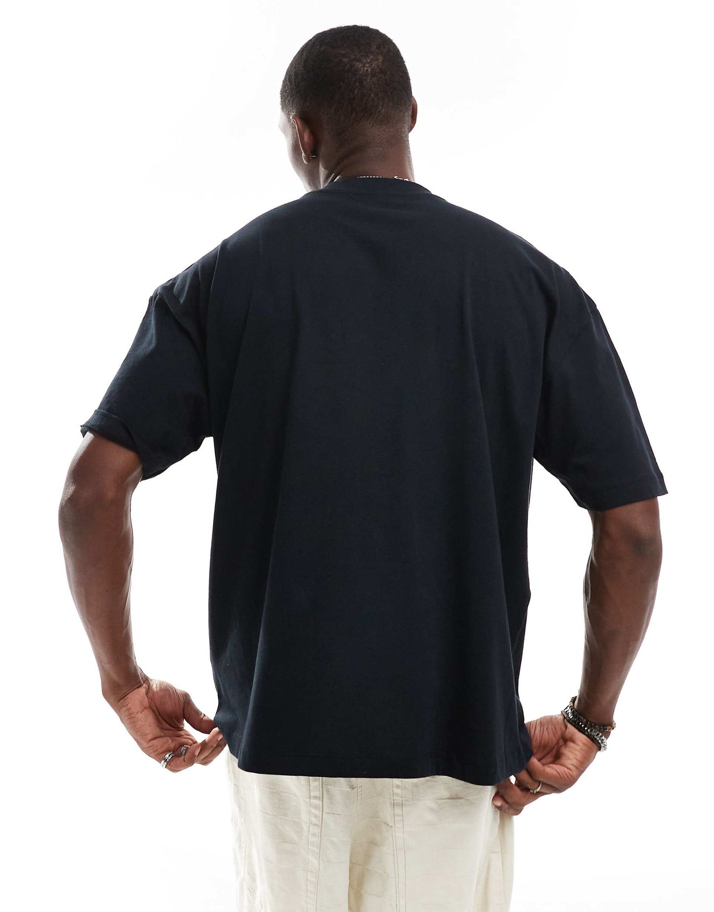 Oversized T-Shirt With Olive Front Print