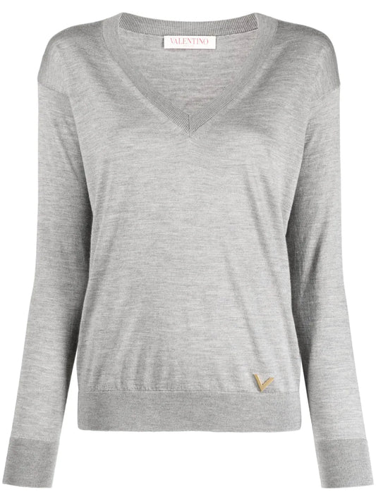 Vgold V-Neck Jumper