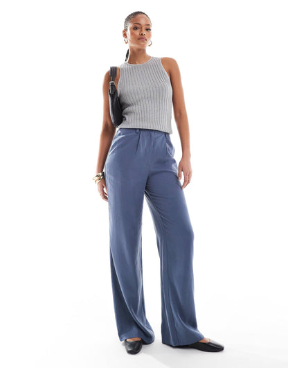 Tall Wide Leg Dad Trousers Co-Ord