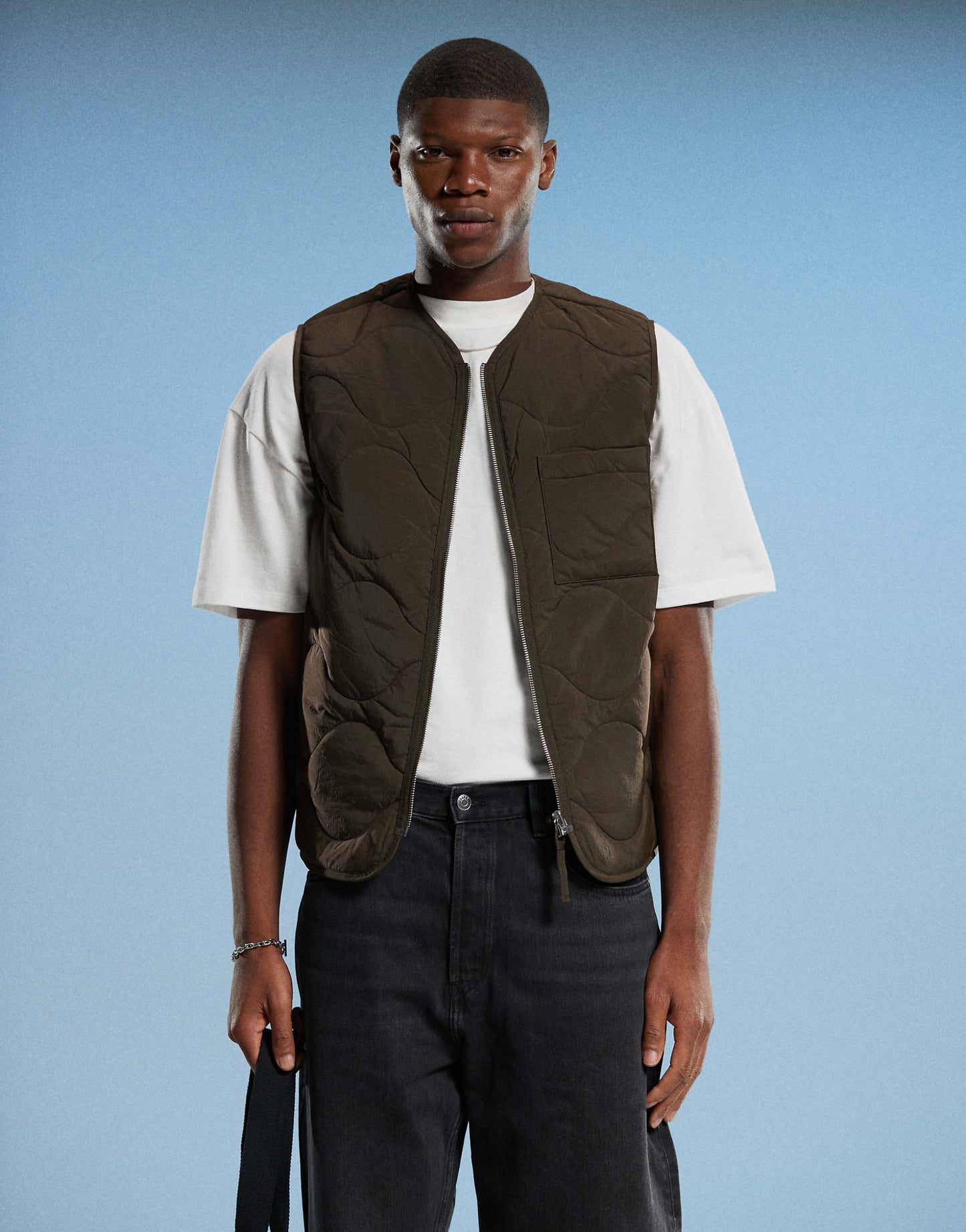 Mist Low Rise Baggy Wide Leg Jeans