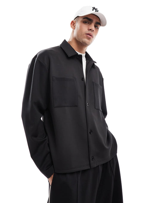 Oversized Scuba Jacket