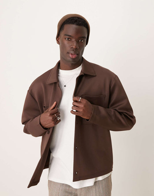 Oversized Scuba Jacket
