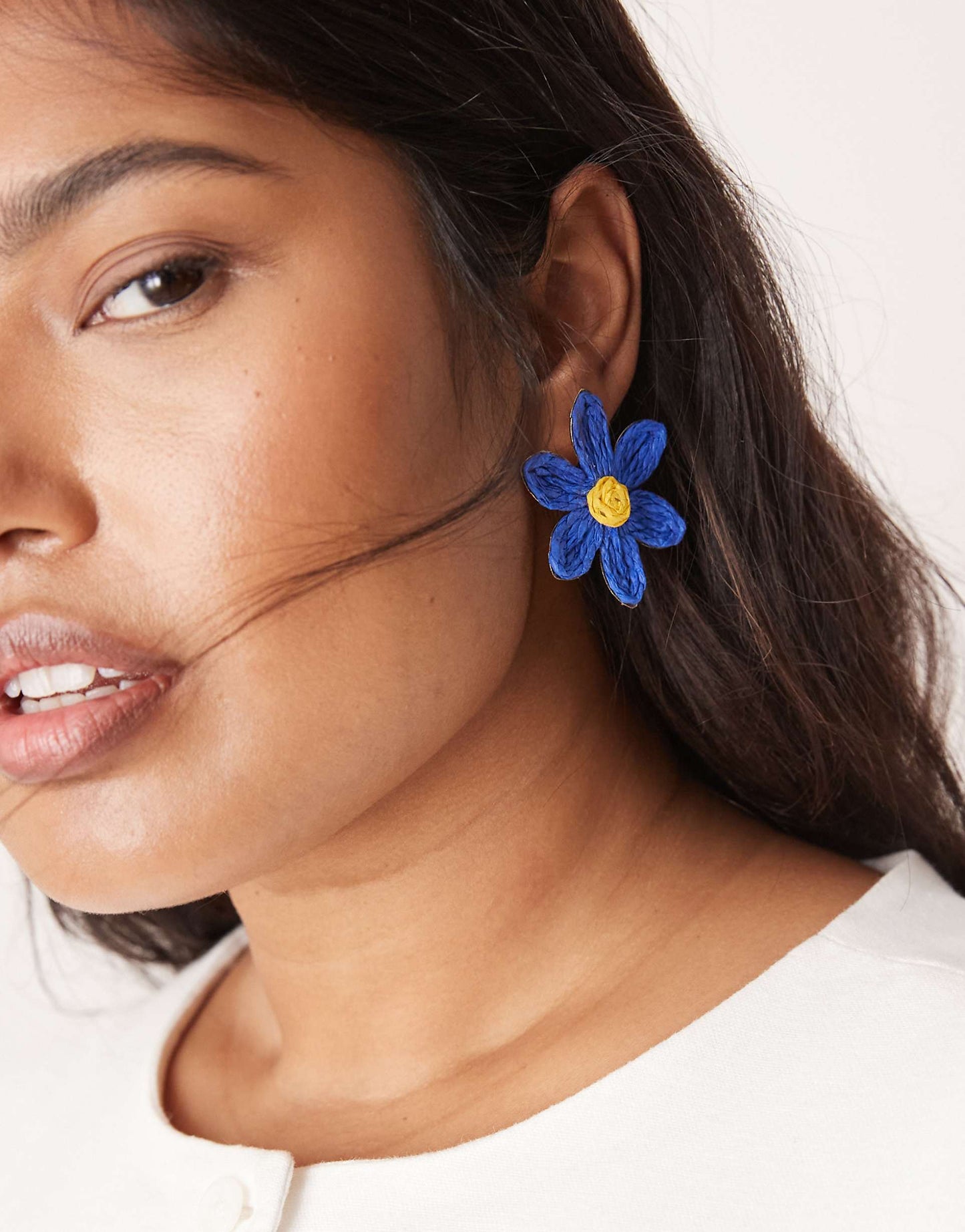 Oversized Flower Earrings