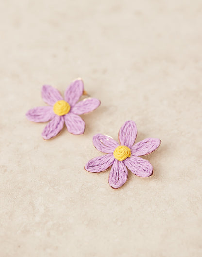 Oversized Flower Earrings