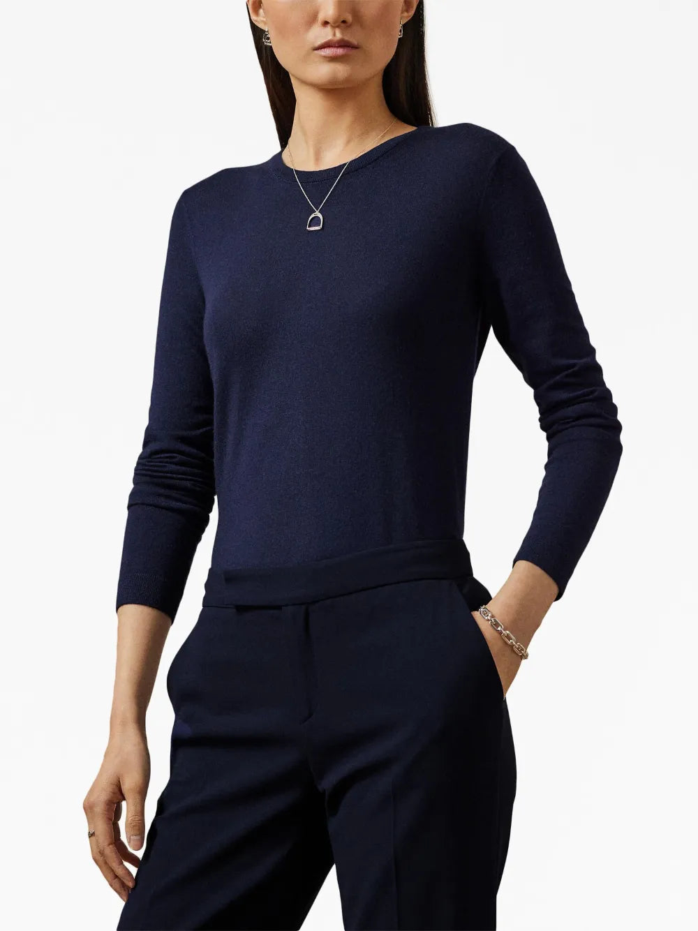Fine-Knit Cashmere Jumper