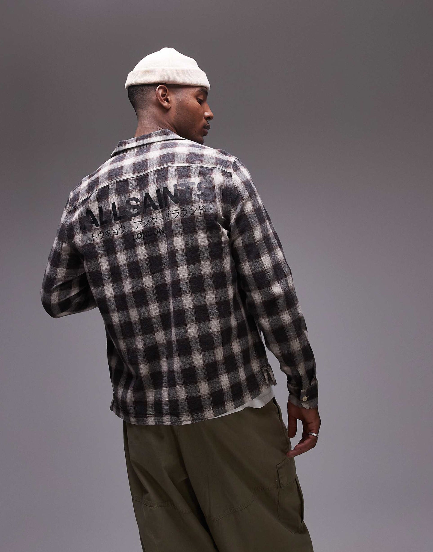 Underground Long Sleeve Check Shirt