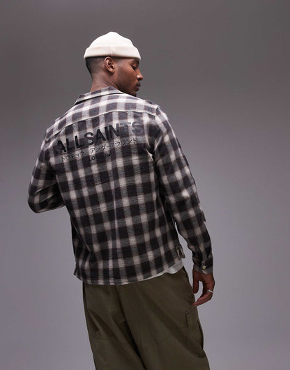 Underground Long Sleeve Check Shirt