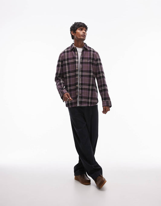 Buzzard Long Sleeve Check Shirt