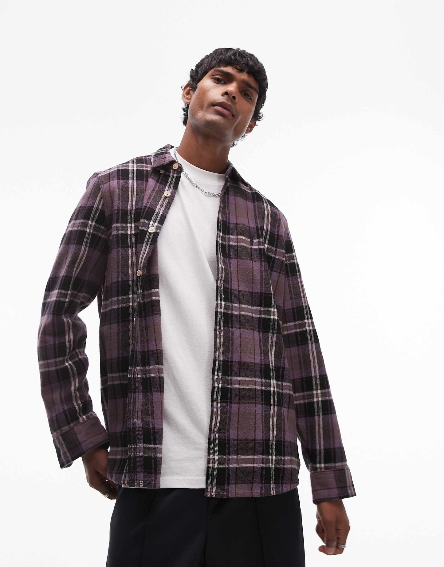 Buzzard Long Sleeve Check Shirt