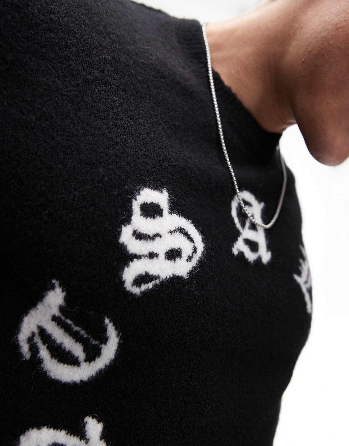 Scripture Logo Knit Jumper