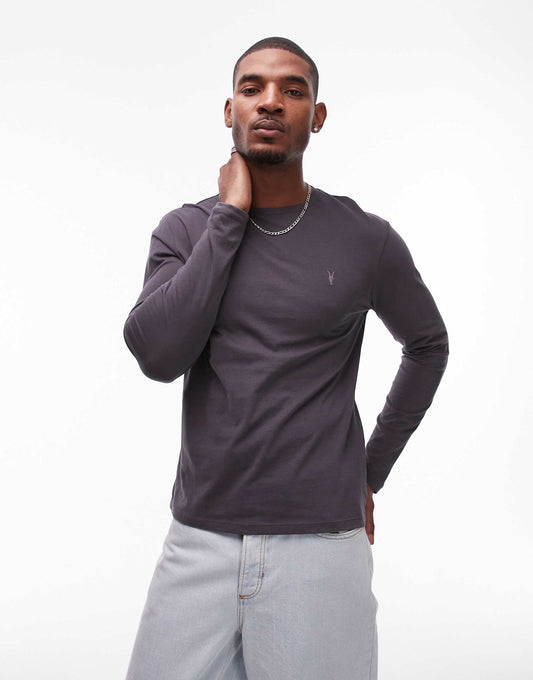 Brace Brushed Cotton Long Sleeve T-Shirt