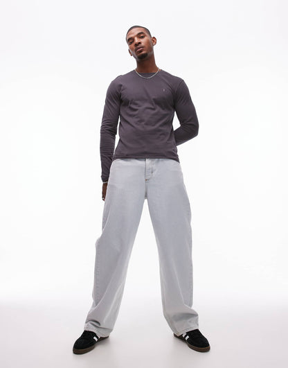 Brace Brushed Cotton Long Sleeve T-Shirt