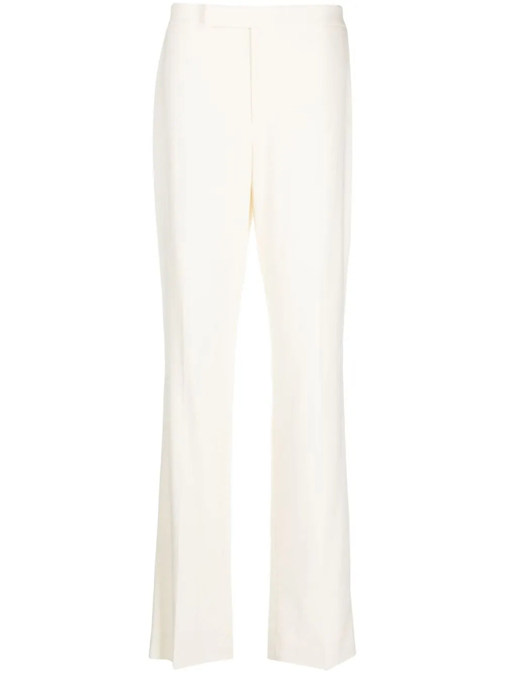 Pressed-Crease Wool Trousers