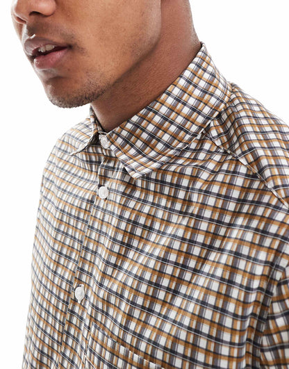 Relaxed Boxy Short Sleeve Shirt