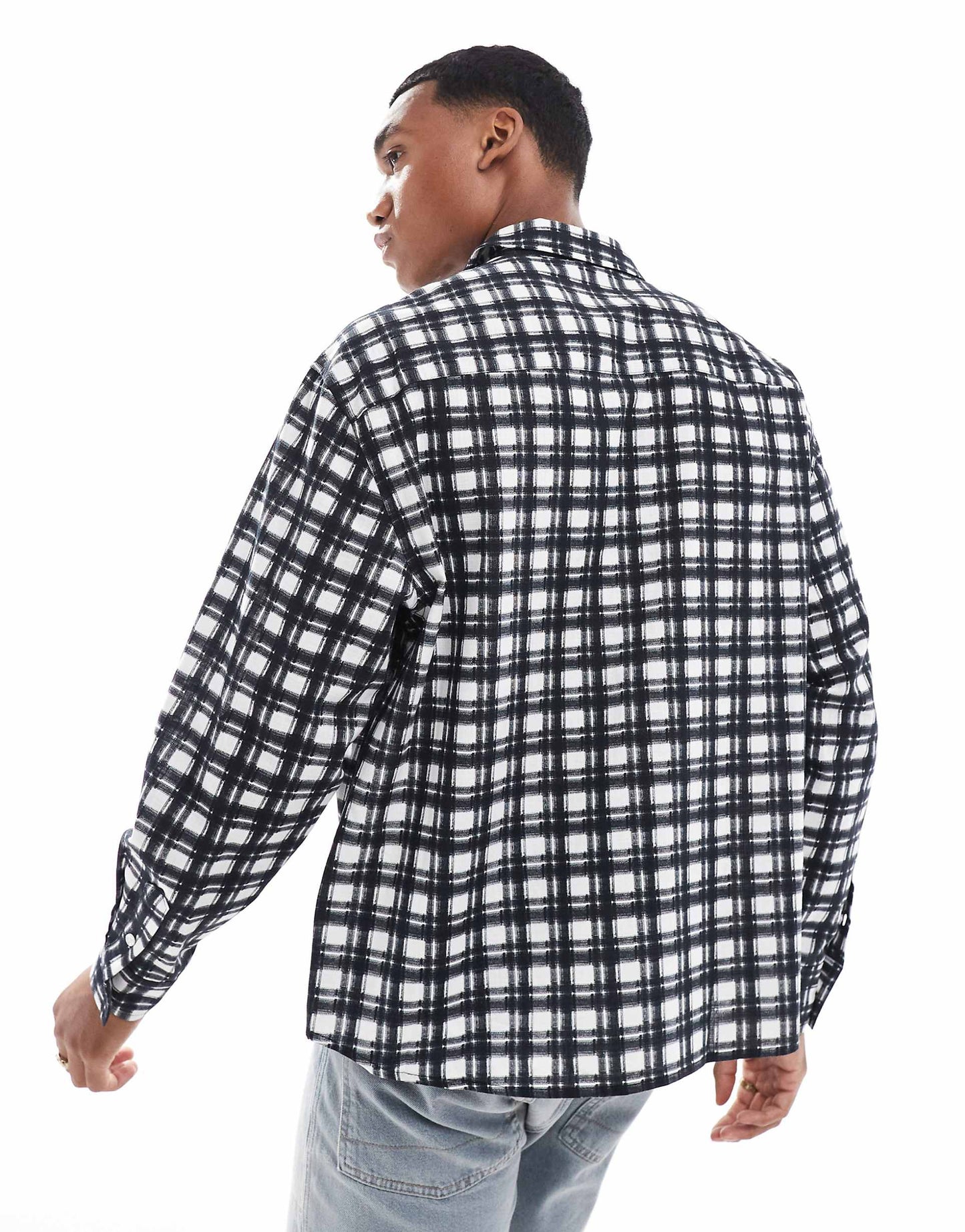 Oversized Plaid Shirt