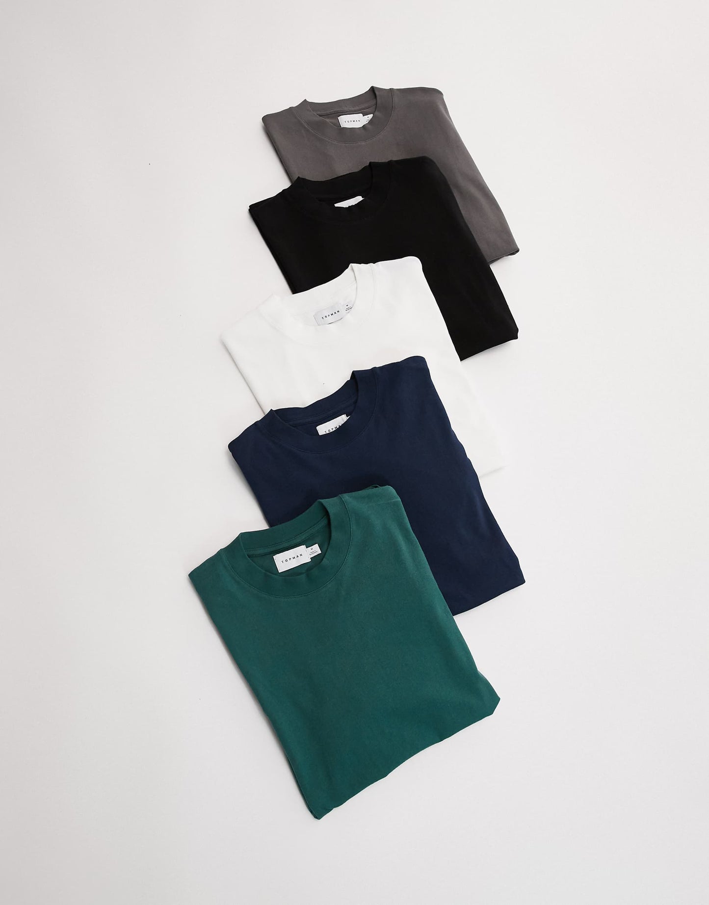 5 Pack Oversized Fit T-Shirt