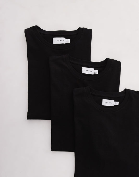 3 Pack Regular Fit T-Shirt
