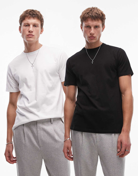 2 Pack Regular Fit T-Shirt