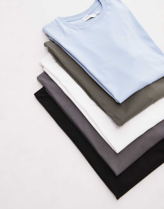 5 Pack Regular Fit T-Shirt