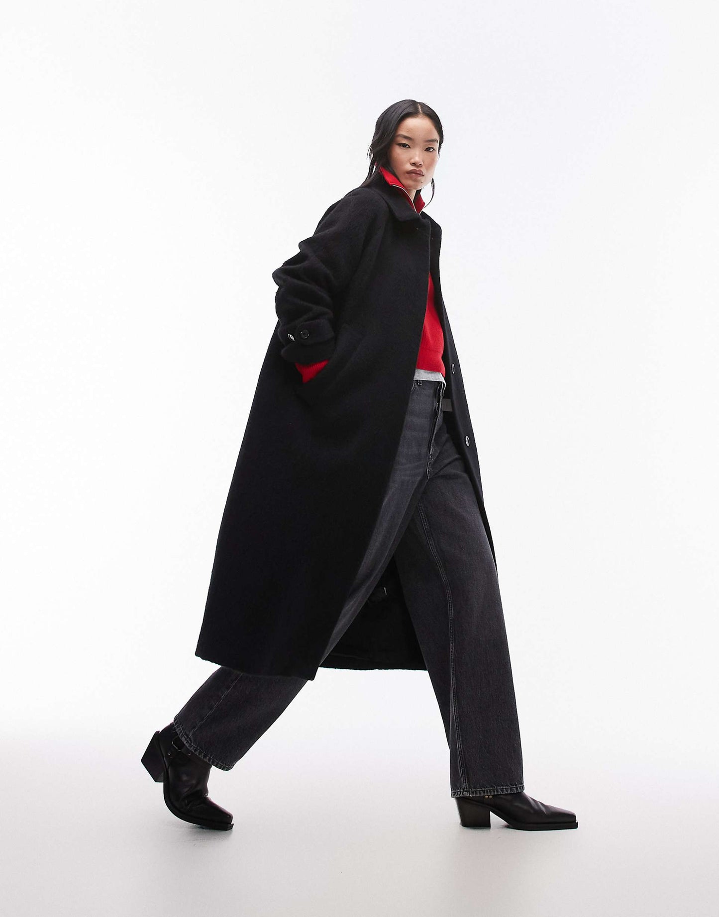 Oversized Midi Coat