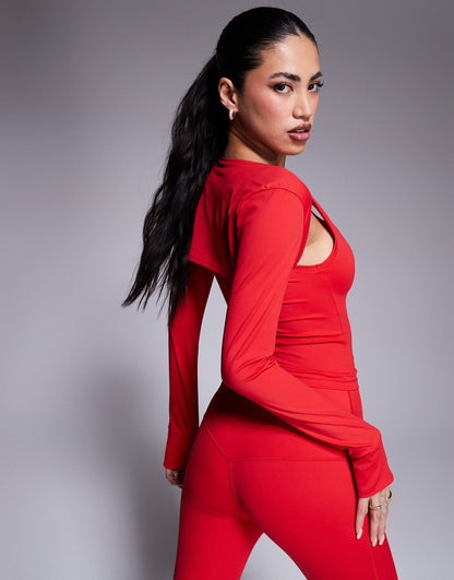 Everyday Exclusive Elevated Active Long Sleeve Shrug Co-Ord