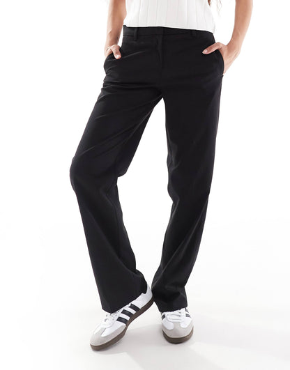 Petite Straight Leg Tailored Trousers