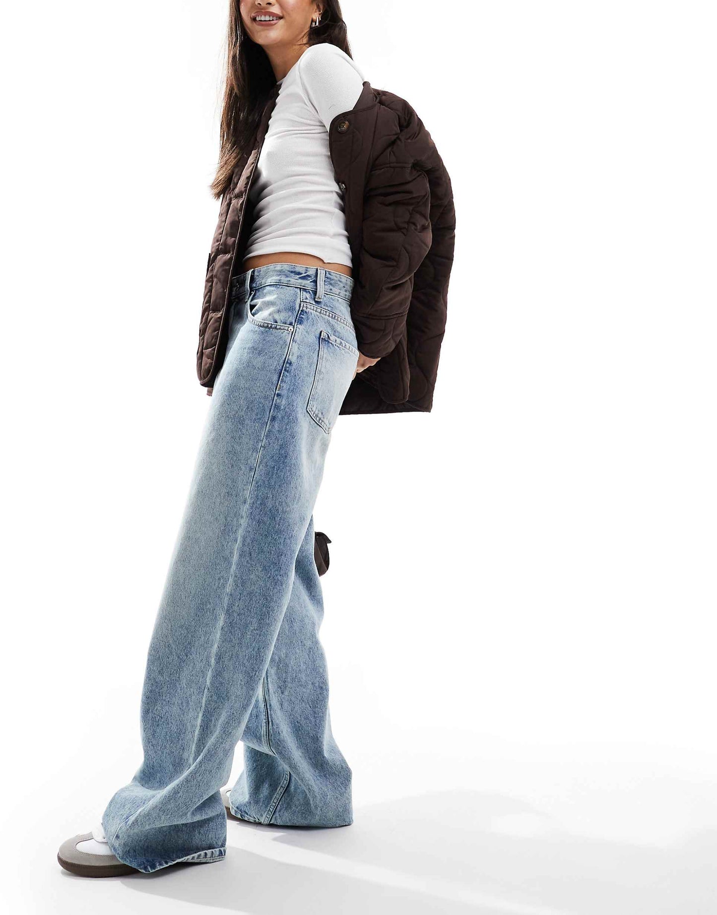 Wide Leg Skater Jeans