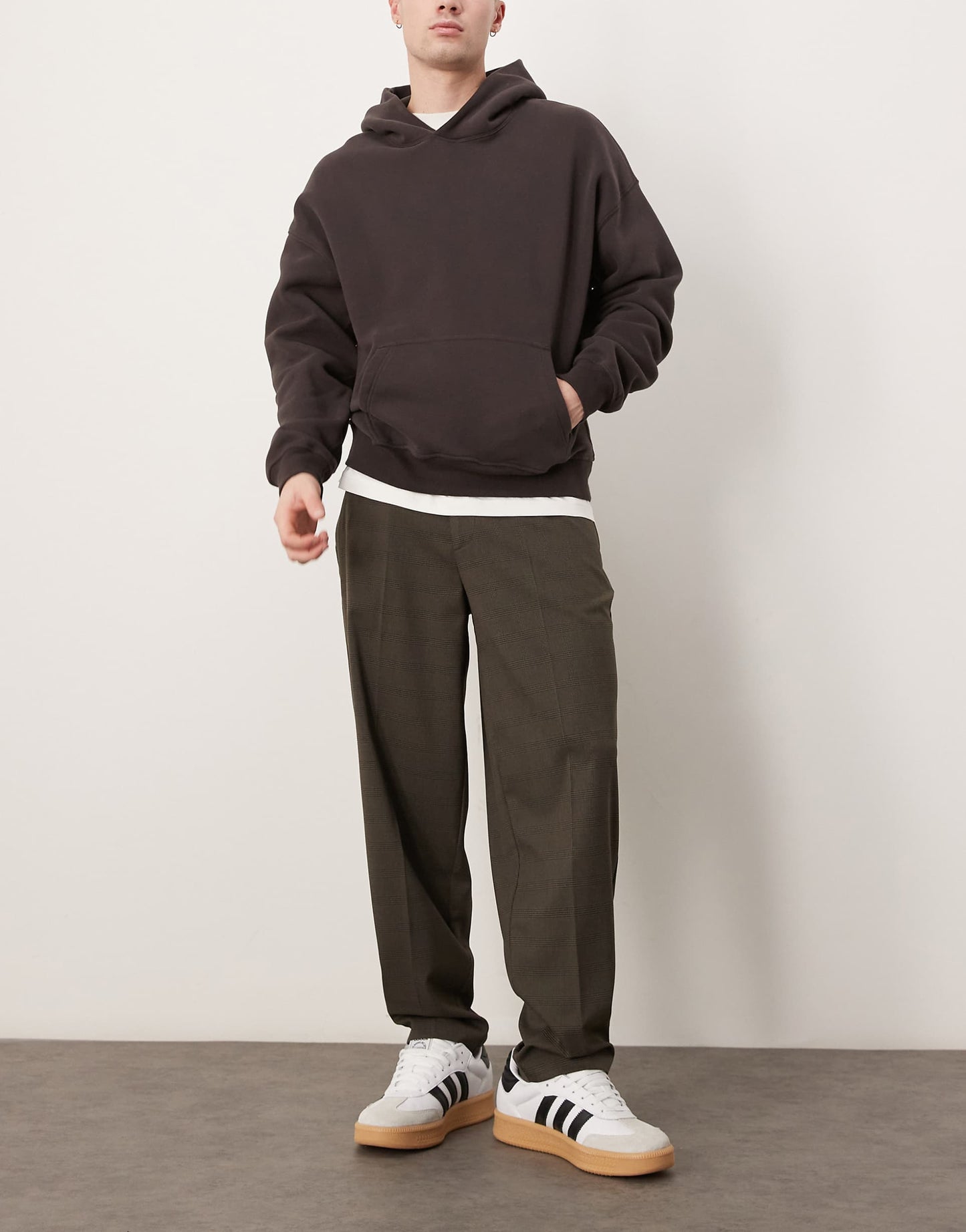 Smart Oversized Tapered Trousers