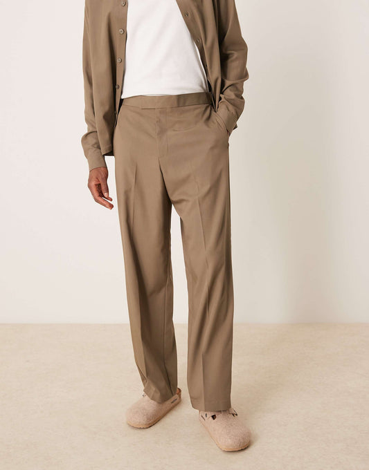 Smart Wide Leg Trousers