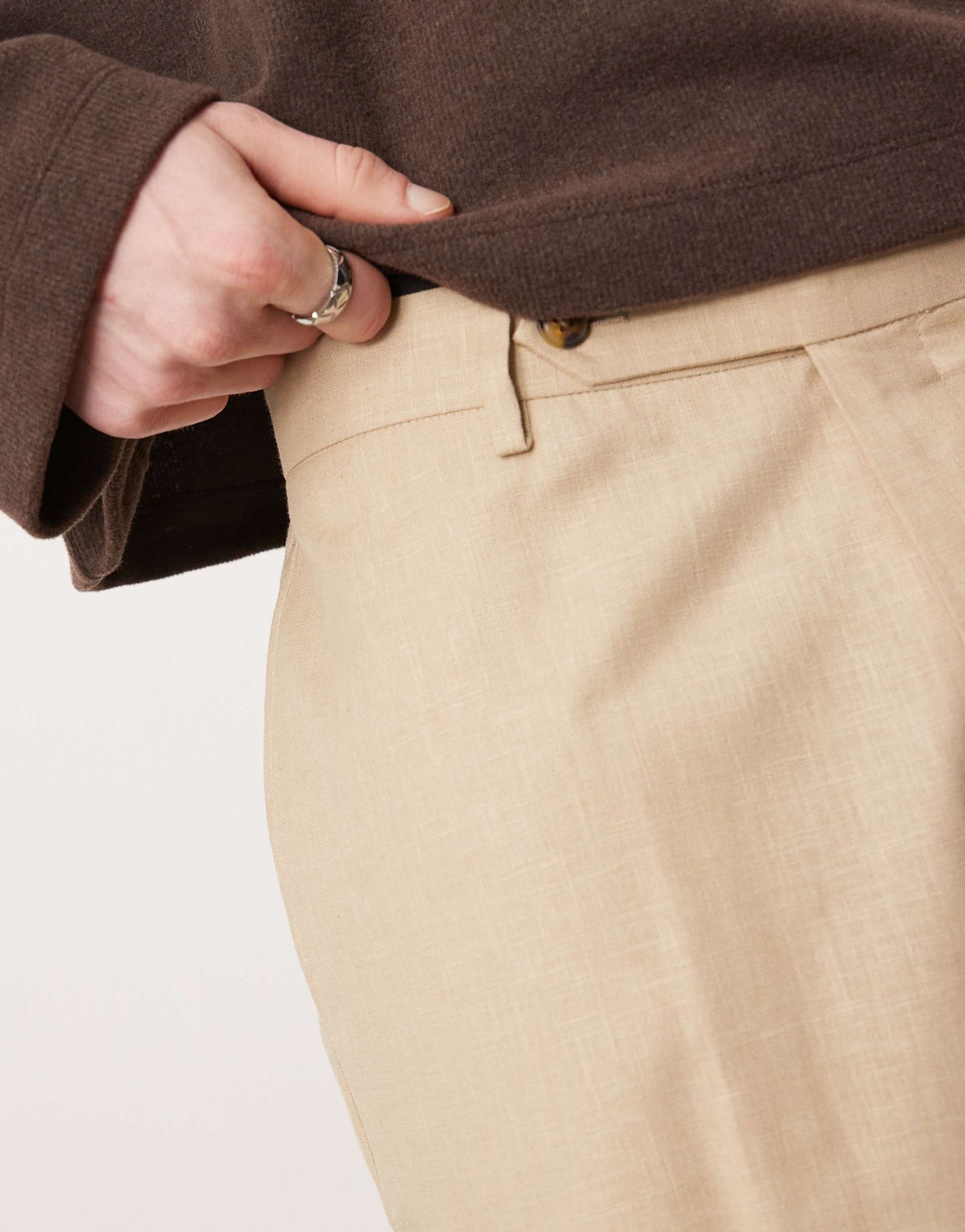 Smart Straight Leg Trousers