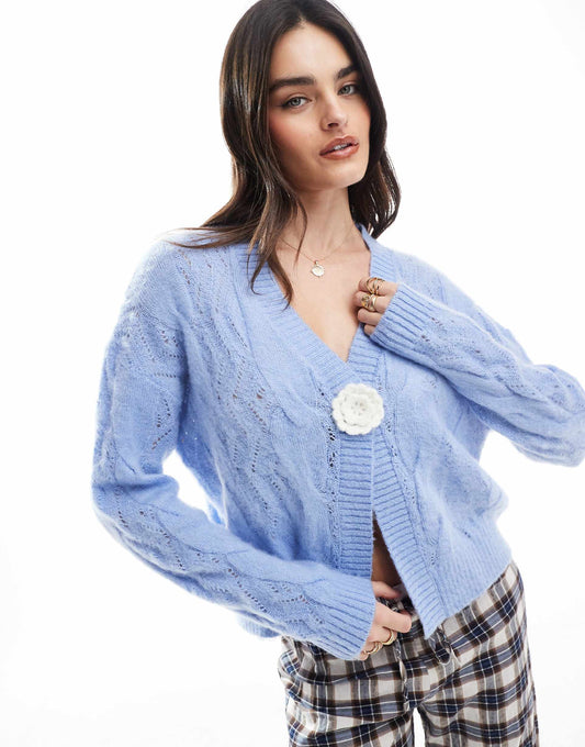 3D Floral Cardi