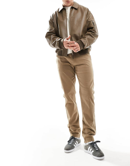 Slim Fit Chino Trousers