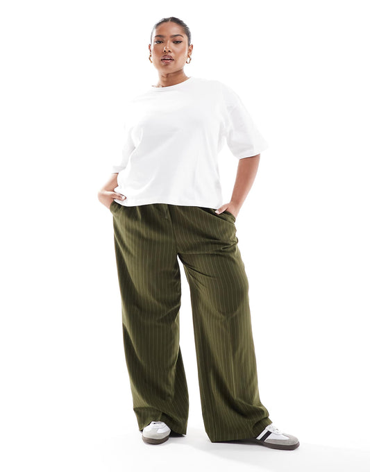 Curve Tailored Pull On Trousers