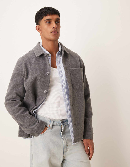 Brushed Shacket